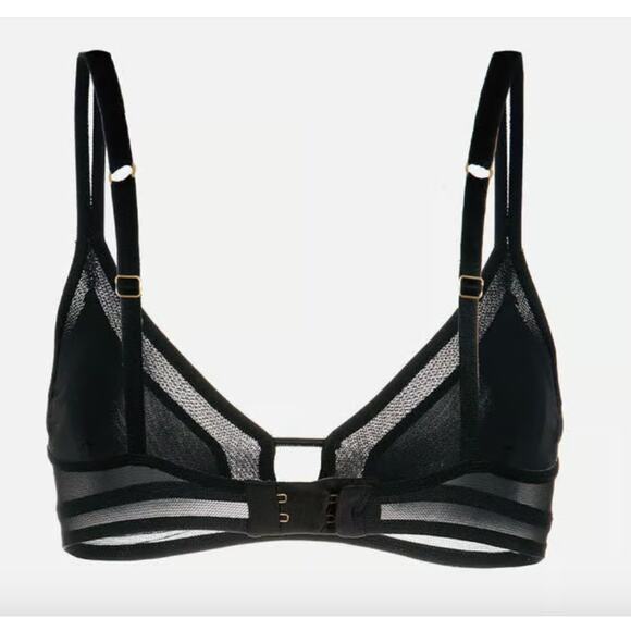 36D Lively Bralette Bra Size 2 Wireless Wirefree Lounge Comfort Breathable Mesh - Picture 7 of 13